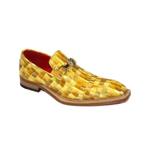 Emilio Franco Narciso Men's Shoes Multi Yellow Loafers (EFC1092)