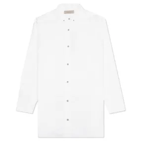 Essentials Women's Oversized Oxford - White