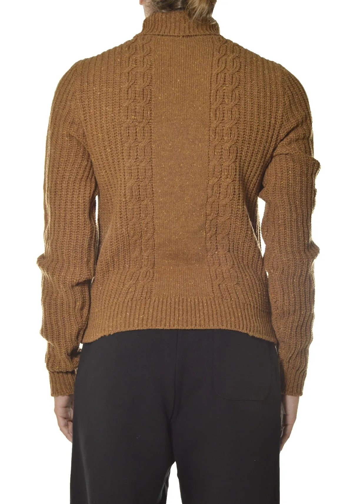 Etro Cable-Knitted Roll-Neck Jumper