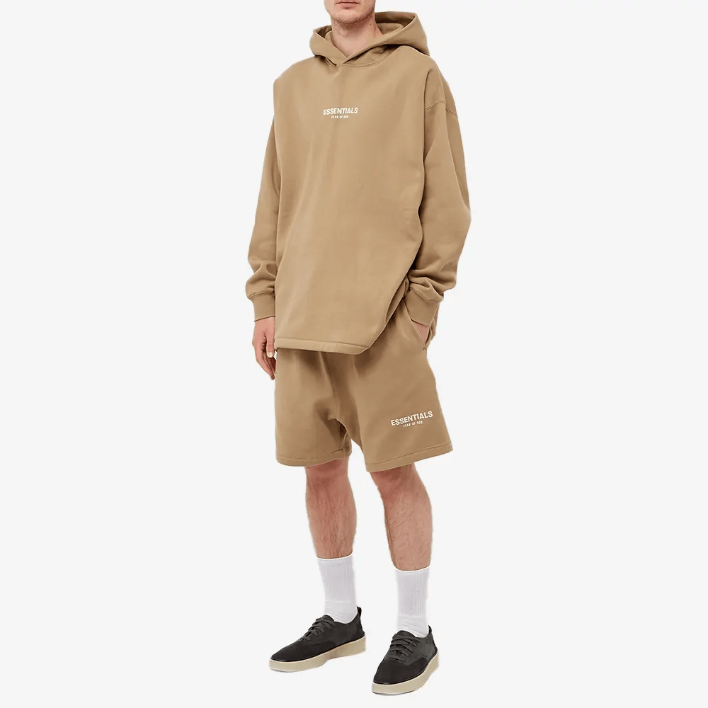 Fear of God ESSENTIALS Logo Sweat Shorts Oak