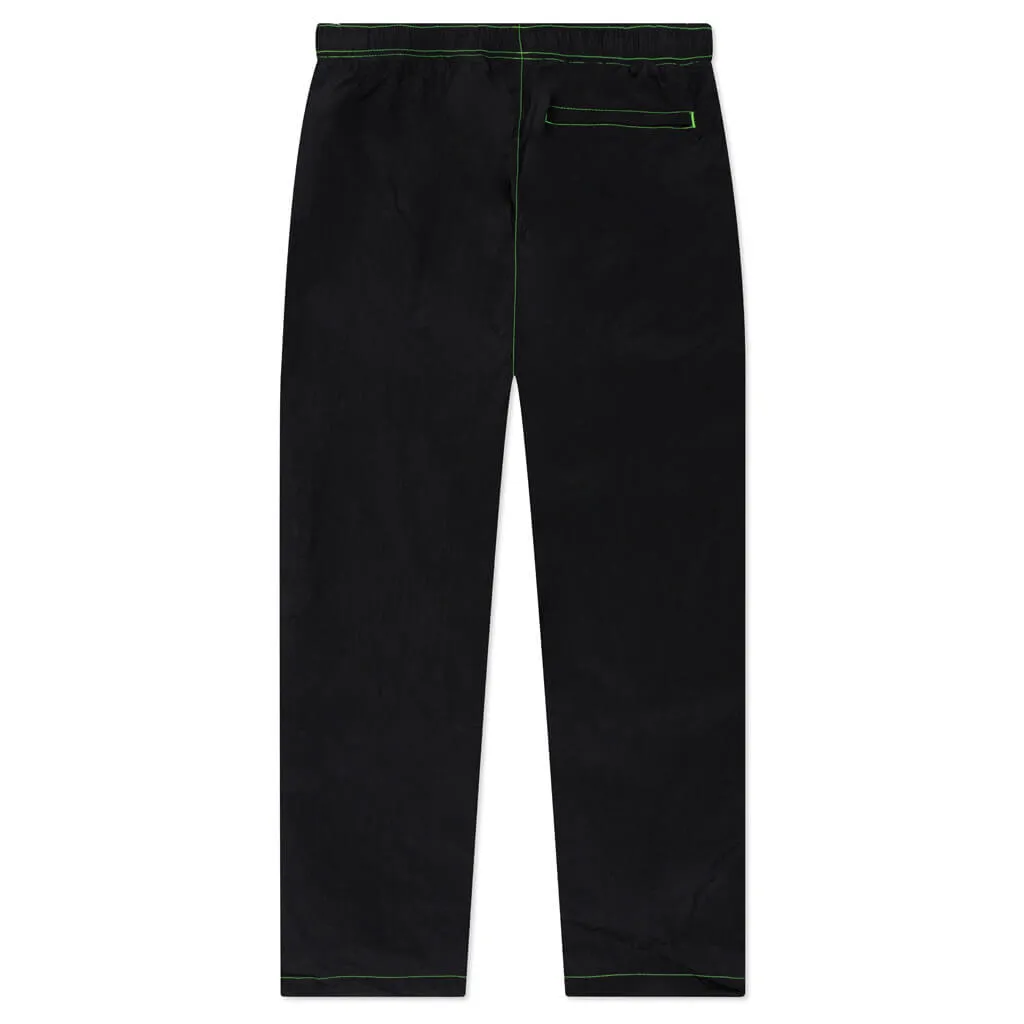 Flight MVP Woven Pants - Black/Electric Green