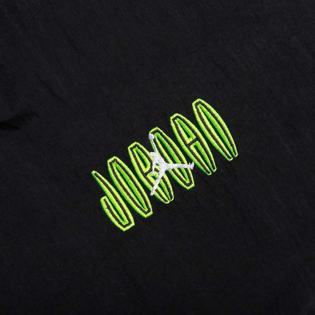 Flight MVP Woven Pants - Black/Electric Green