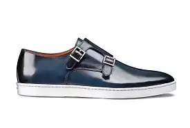 Fremont Monk Strap Leather Sneaker