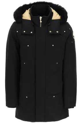 Gold Stirling Neoshear Parka With Shearling Trimming