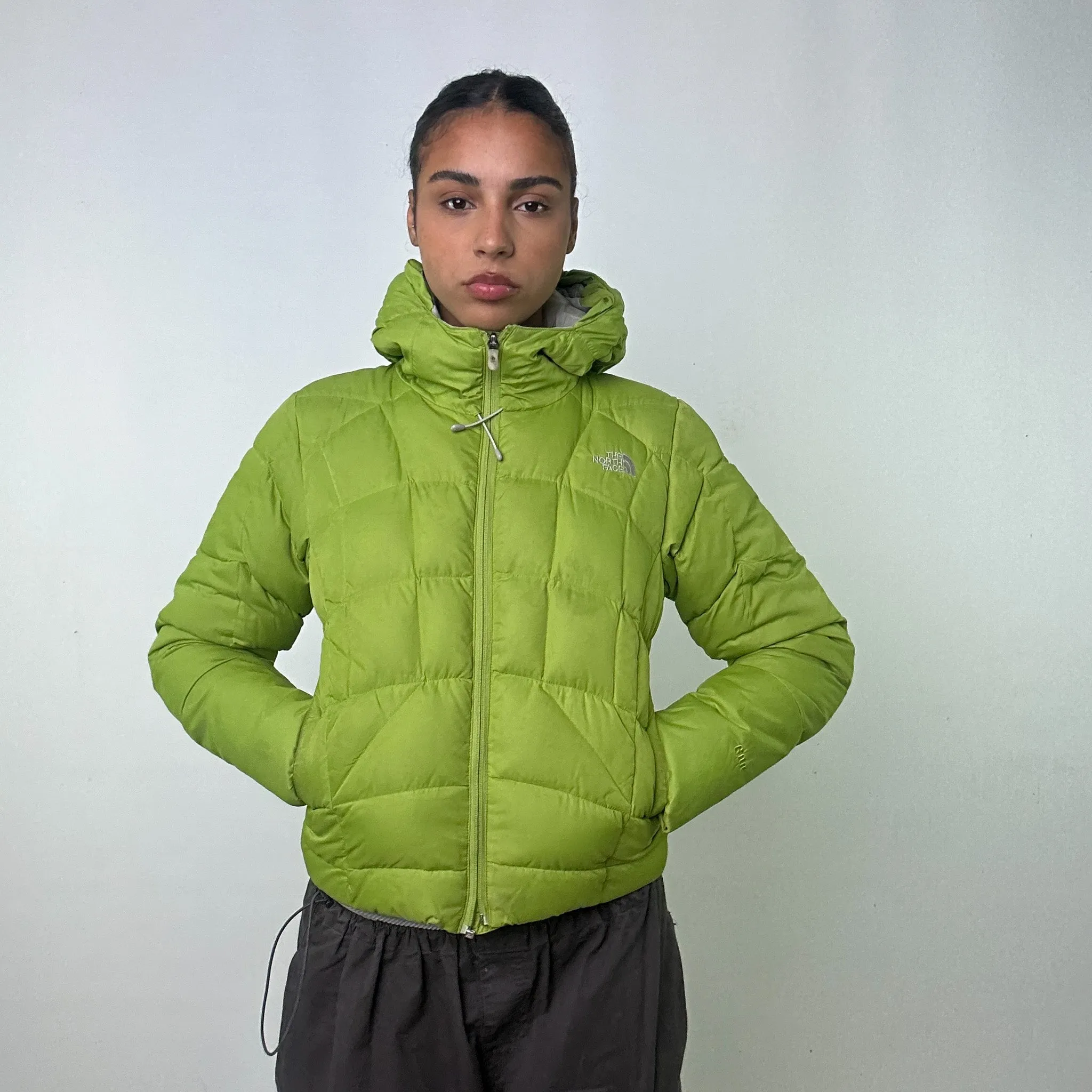 Green y2ks The North Face 600 Series Puffer Jacket Coat (S)