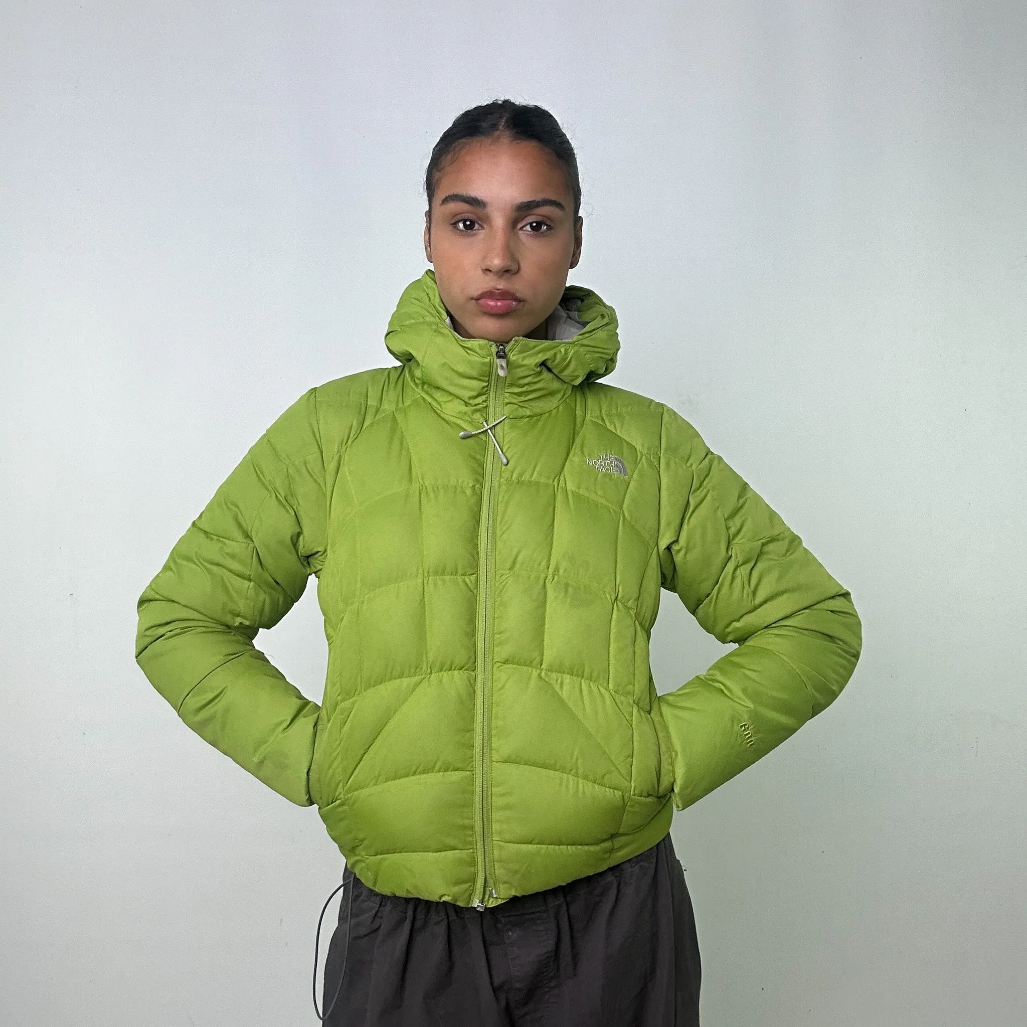 Green y2ks The North Face 600 Series Puffer Jacket Coat (S)