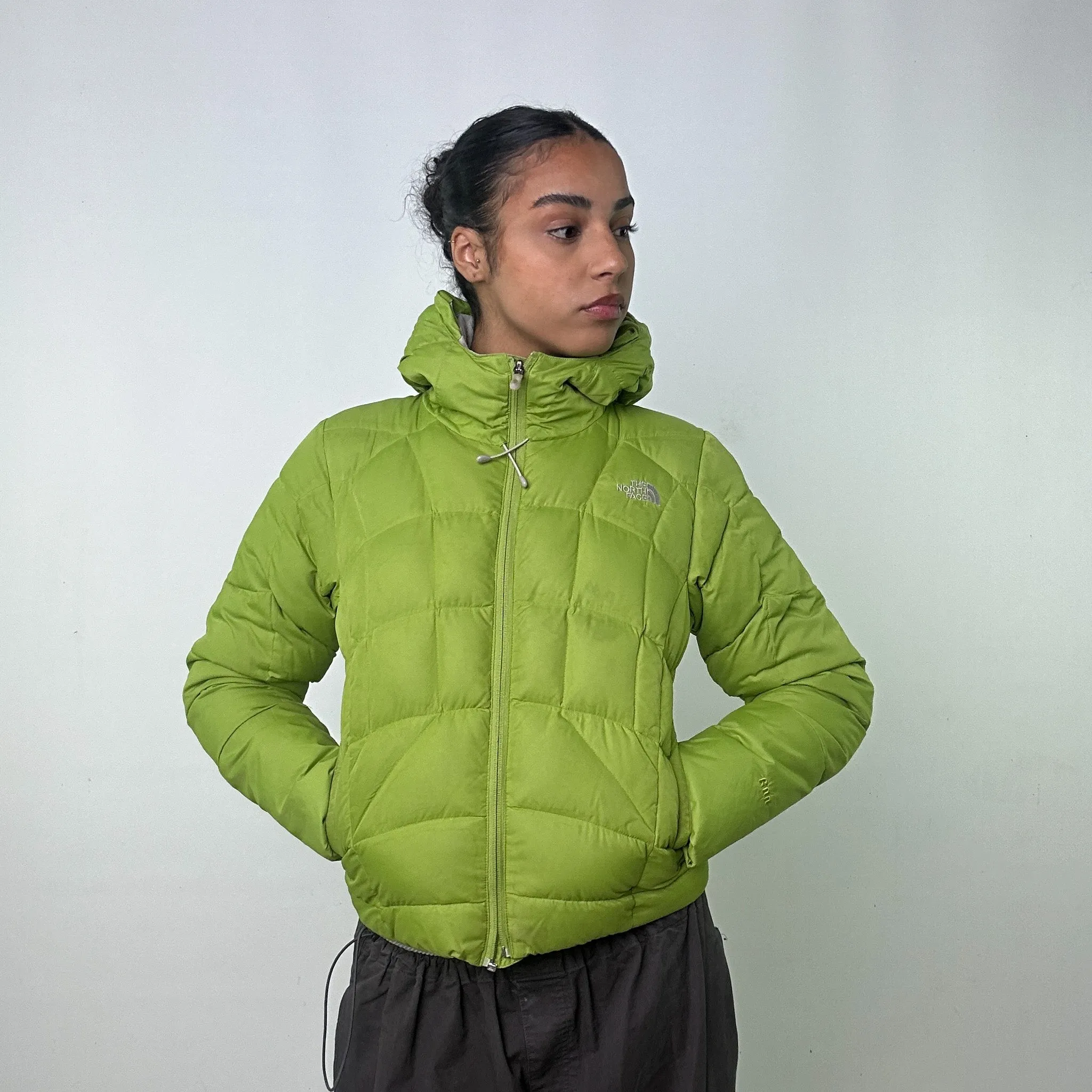 Green y2ks The North Face 600 Series Puffer Jacket Coat (S)