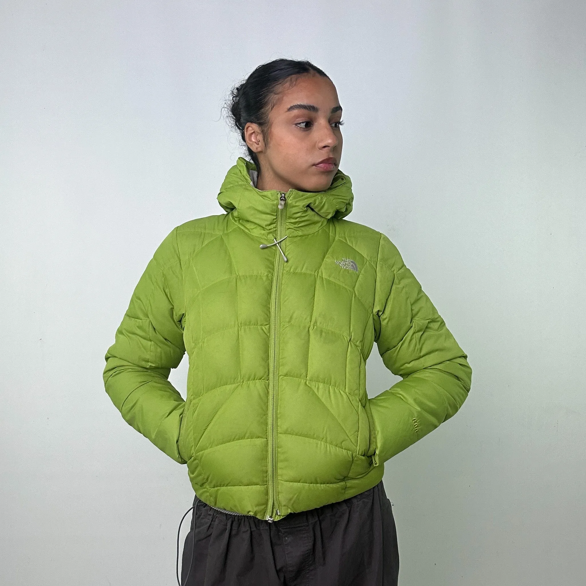 Green y2ks The North Face 600 Series Puffer Jacket Coat (S)