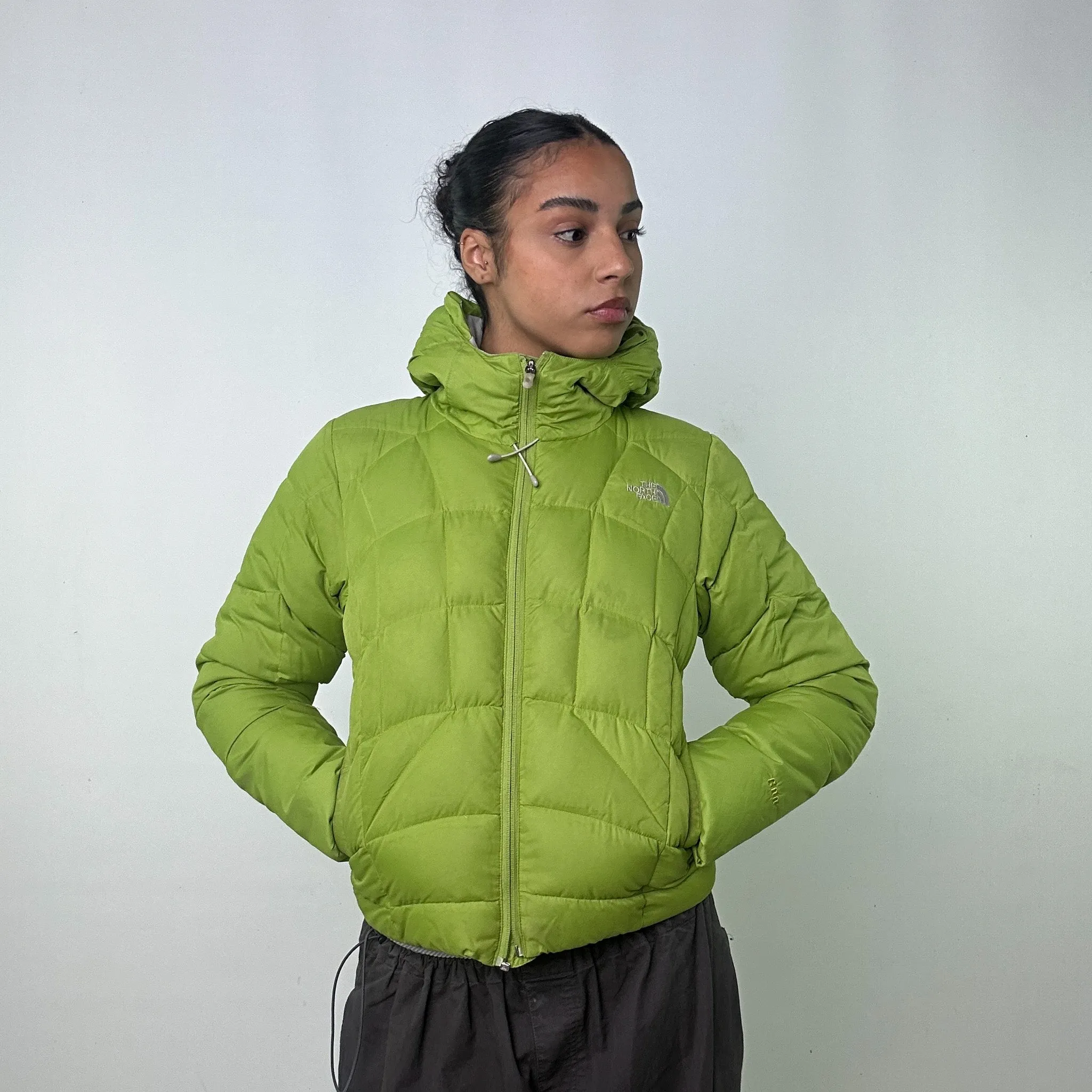 Green y2ks The North Face 600 Series Puffer Jacket Coat (S)