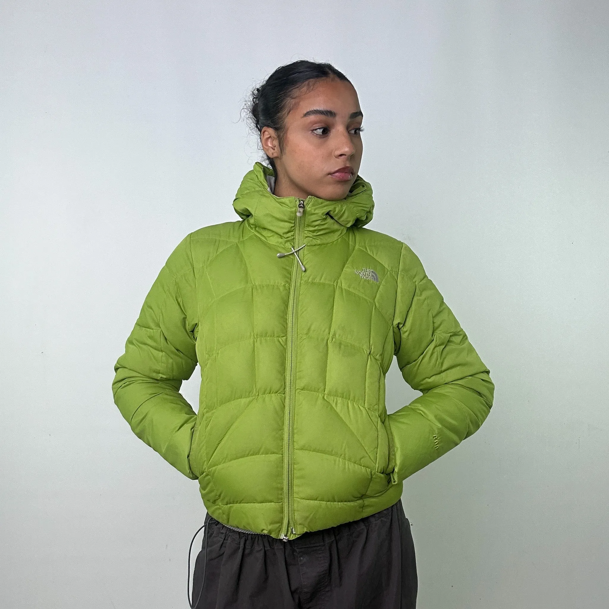 Green y2ks The North Face 600 Series Puffer Jacket Coat (S)