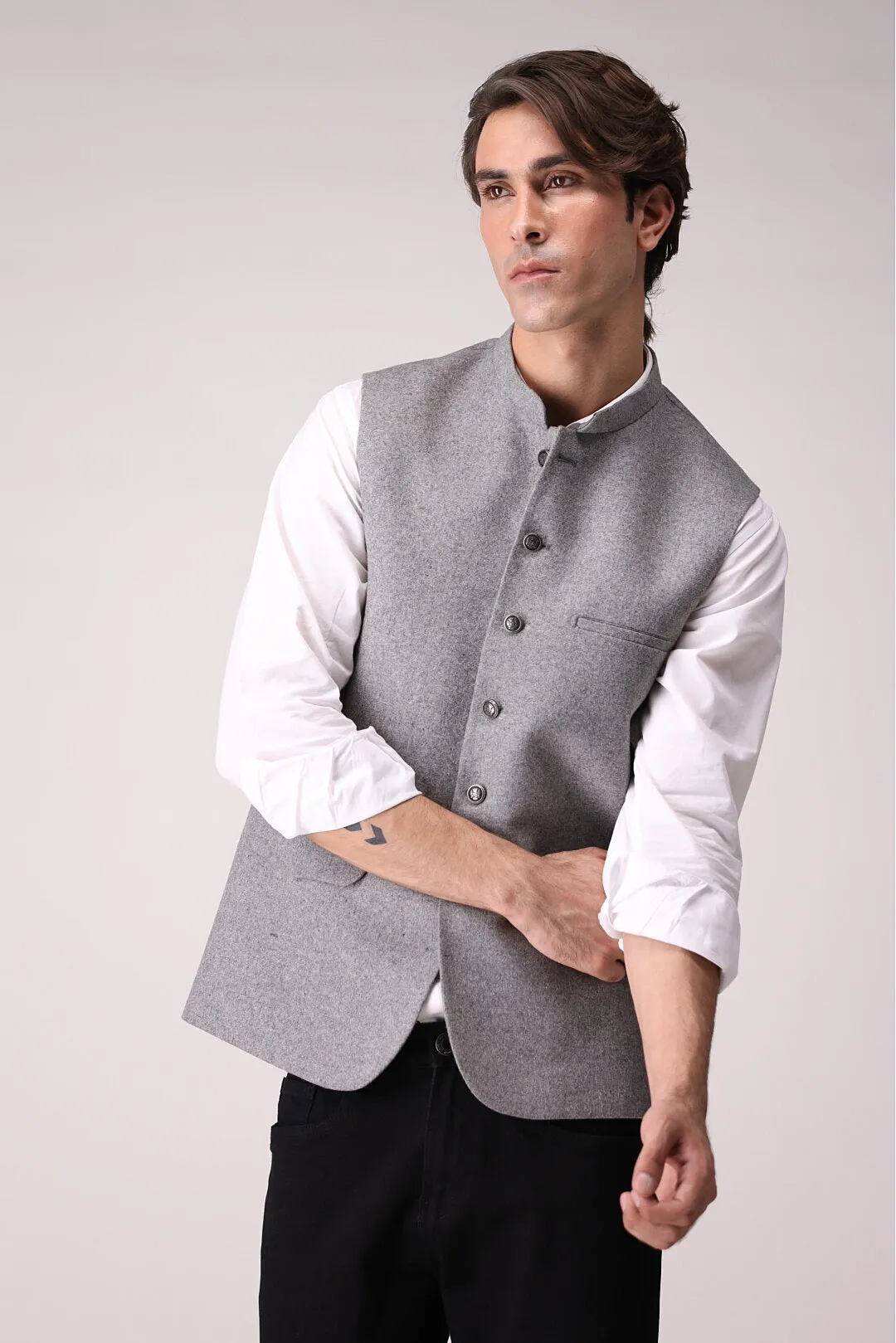 Grey Waist Coat