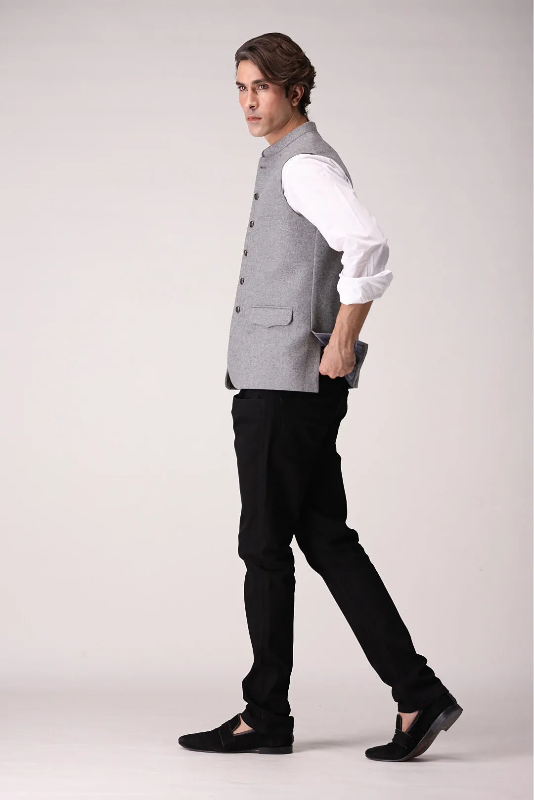 Grey Waist Coat