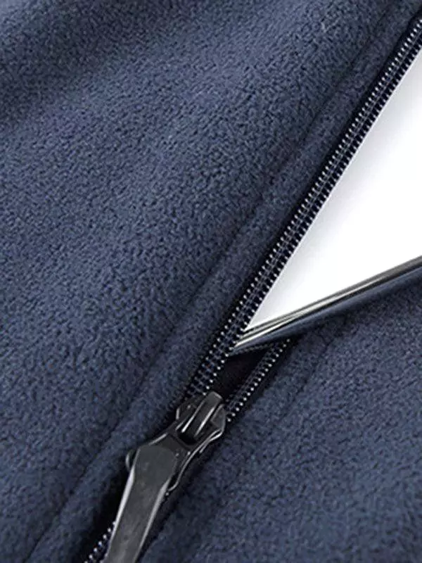 Hooded Winter Men Fleece Jacket