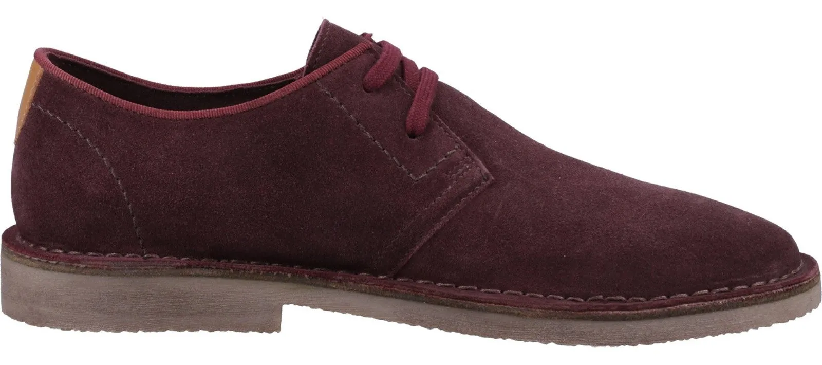 Hush Puppies Scout Suede Mens Lace Up Shoe