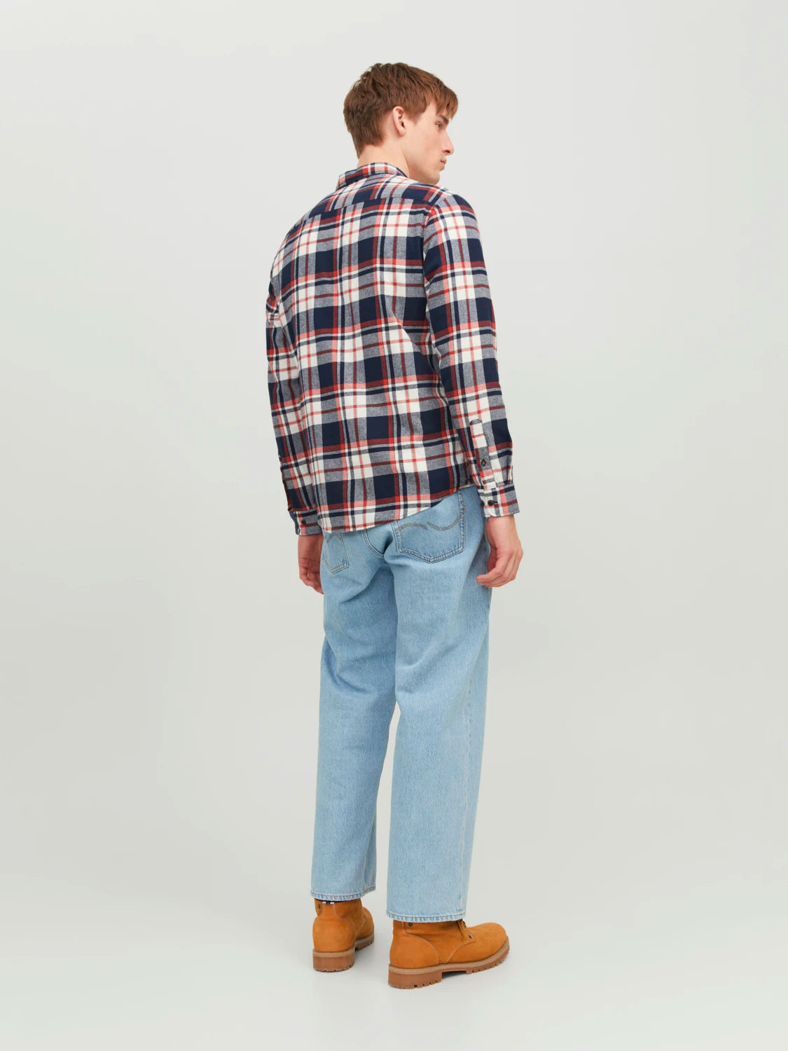 Jack & Jones Mens 'JJECLASSIC' Autume Check Shirt