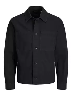 Jack & Jones Mens Twill Over-Shirt - Long Sleeved