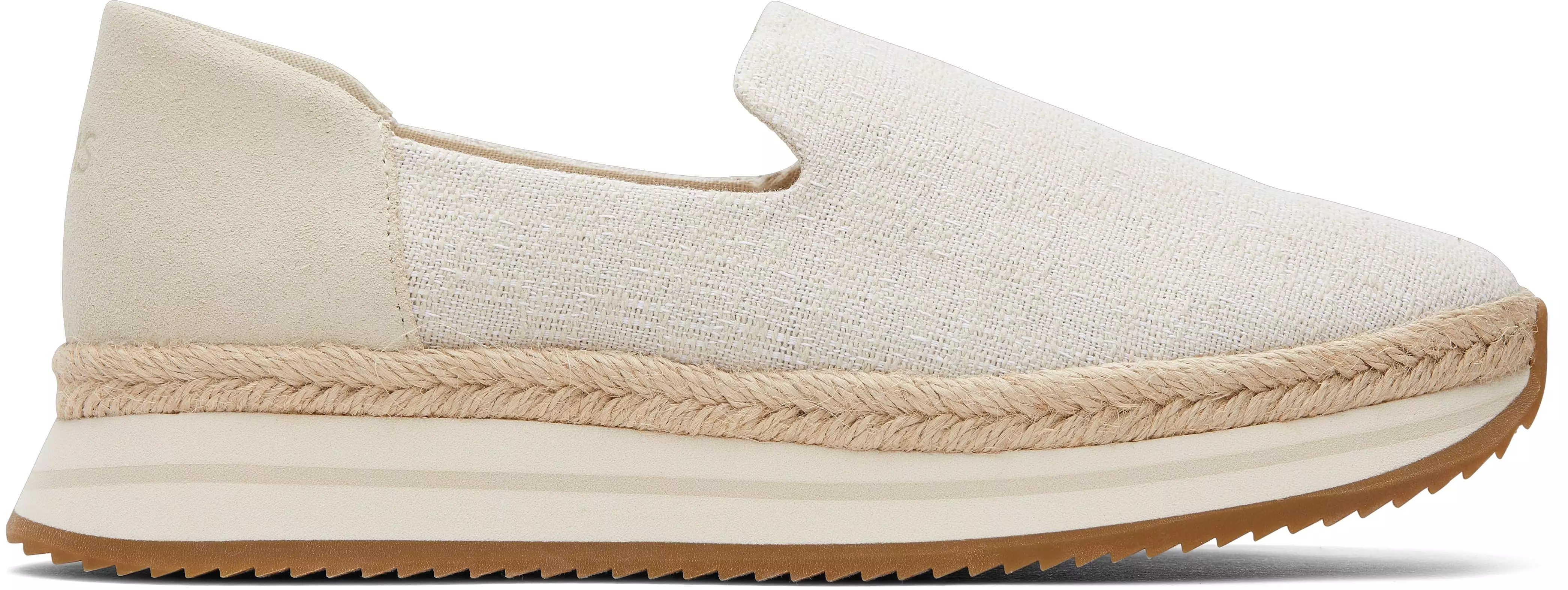 Jocelyn Espadrille Sneaker - Fog Slub/Suede