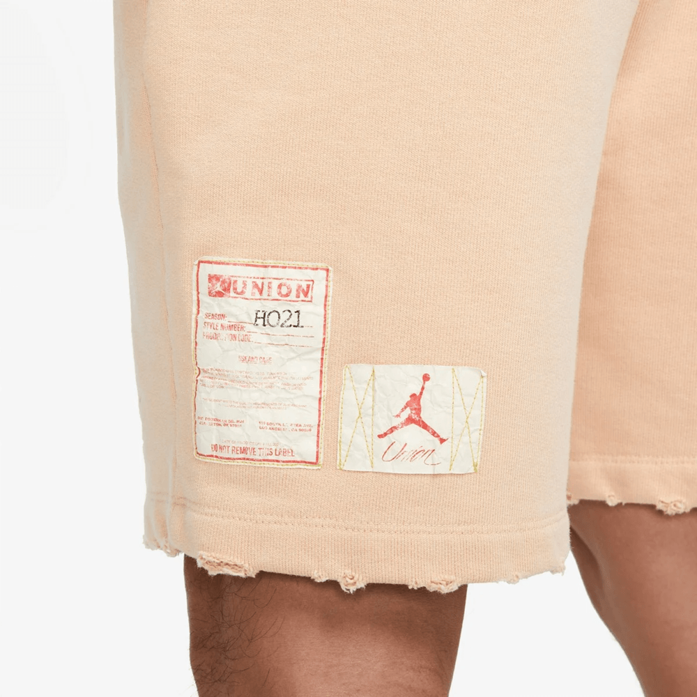 Jordan x Union Fleece Shorts White Onyx