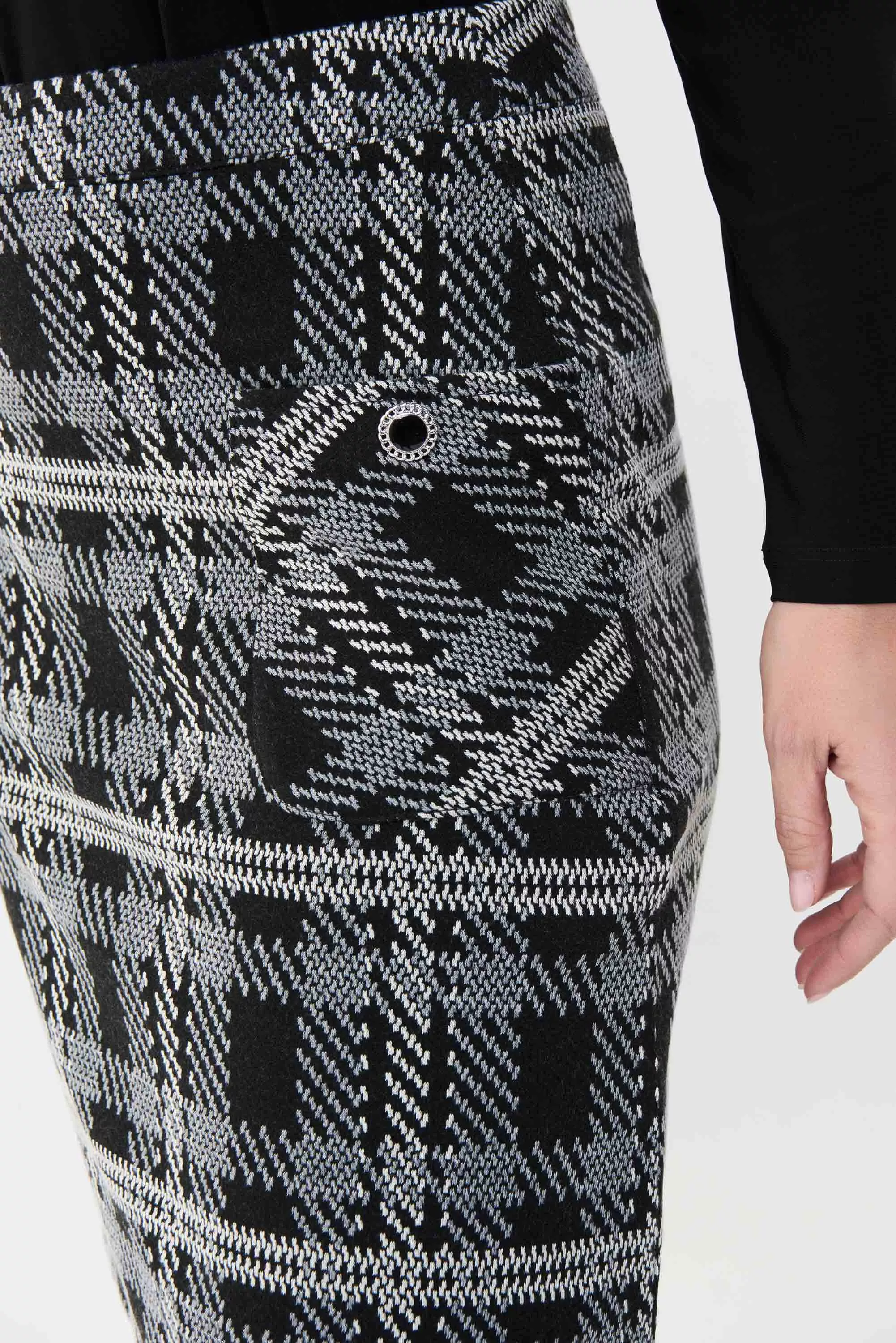 Joseph Ribkoff Plaid Skirt - 223250