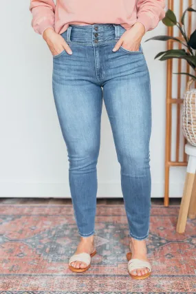 Kan Can Brianne High Rise Super Skinny Jeans