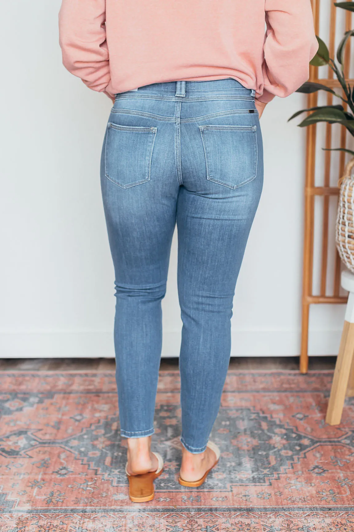 Kan Can Brianne High Rise Super Skinny Jeans