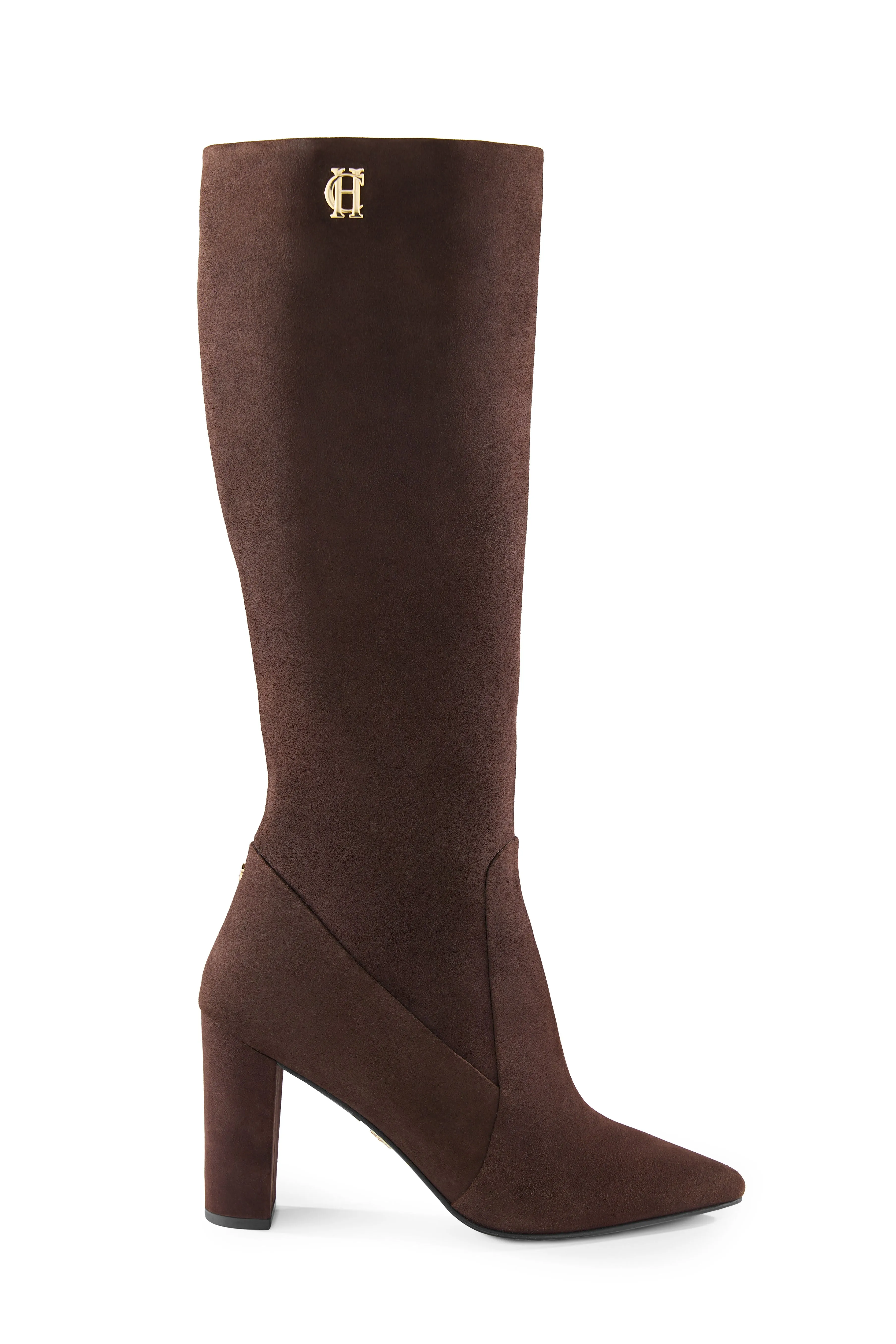 Kensington Knee Boot (Chocolate Suede)