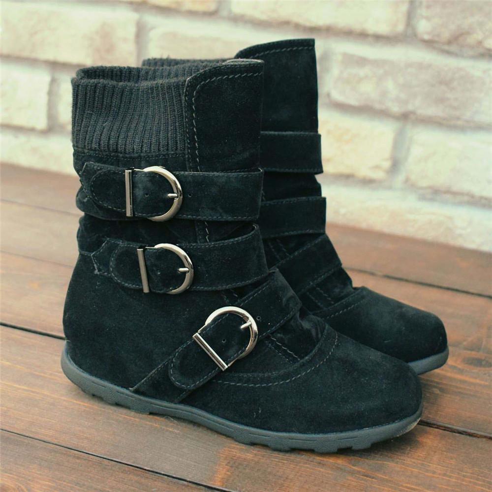 Libiyi Mid-Calf Winter Boots