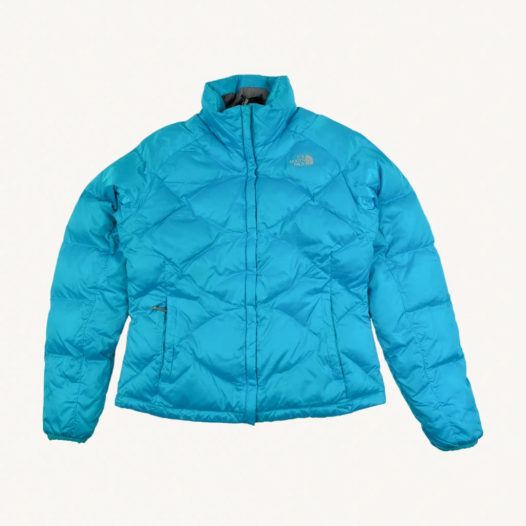 Light Blue 90s The North Face 500 Series Puffer Jacket Coat (M)