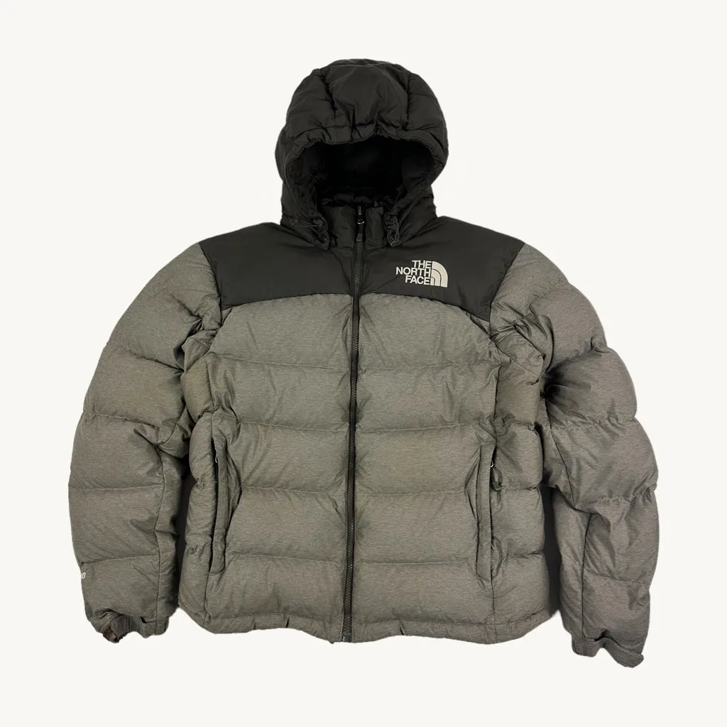 Light Grey 90s The North Face Puffer Jacket Coat (S)