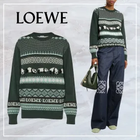 LOEWE  |Wool V-neck & Crew neck