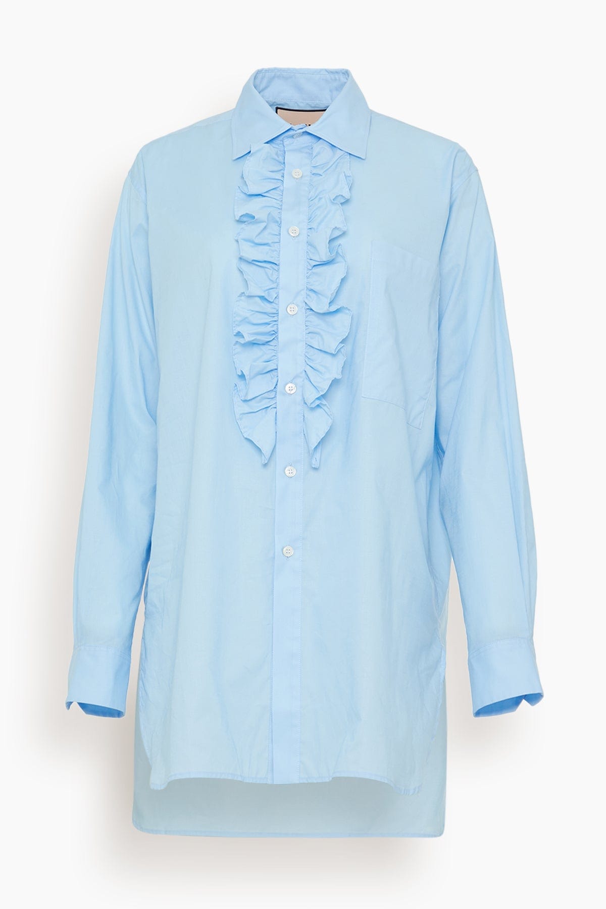 Long Sleeve Shirt in Sky Blue