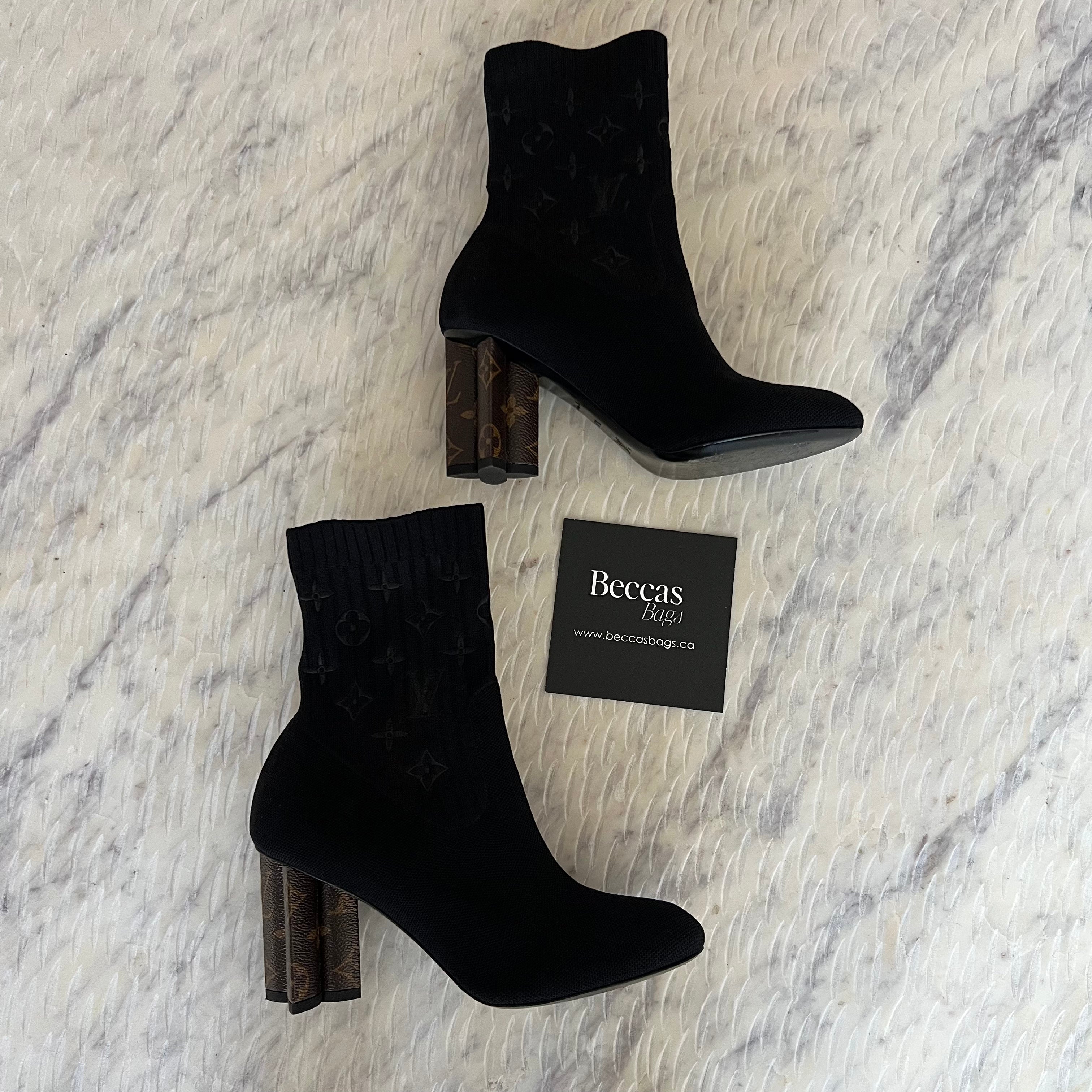 Louis Vuitton Silhouette Ankle Boots