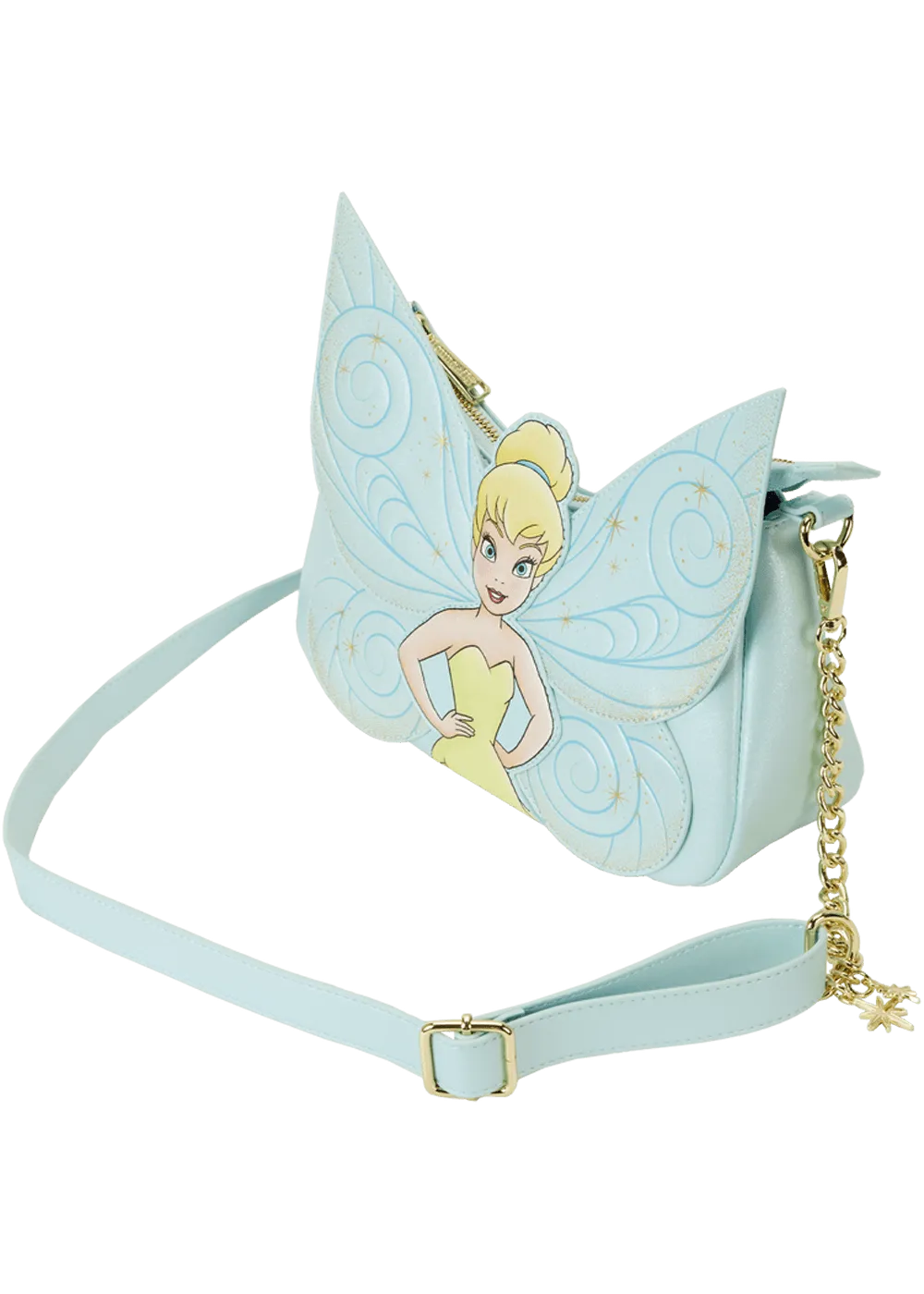 Loungefly Disney Peter Pan Tinker Bell Wings Shoulderbag