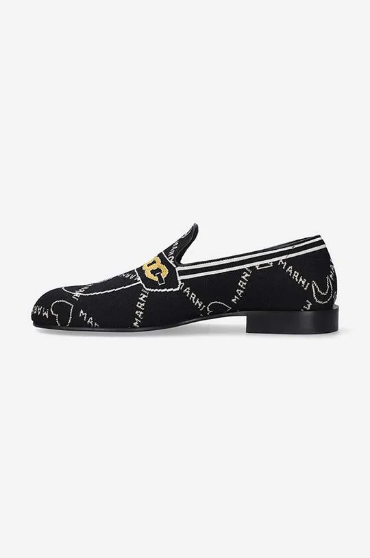 Marni loafers Moccasin Shoe women's black color