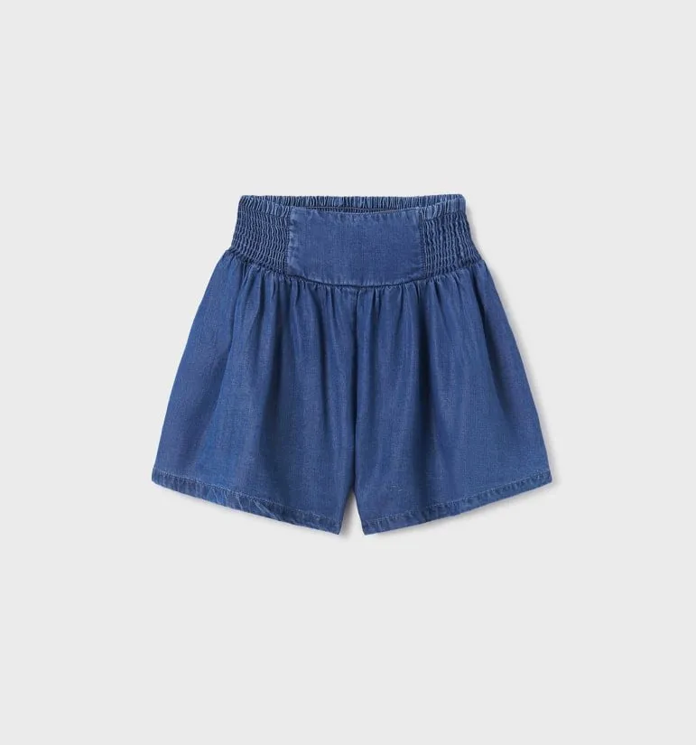 Medium Wash Skort