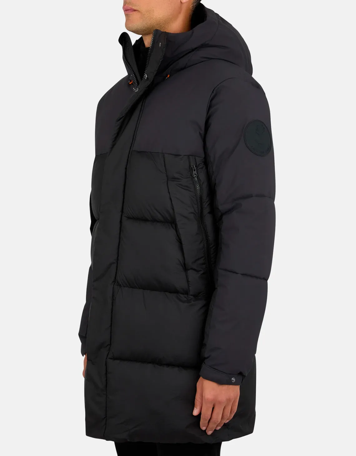 Men's Bernard Hooded Parka Black