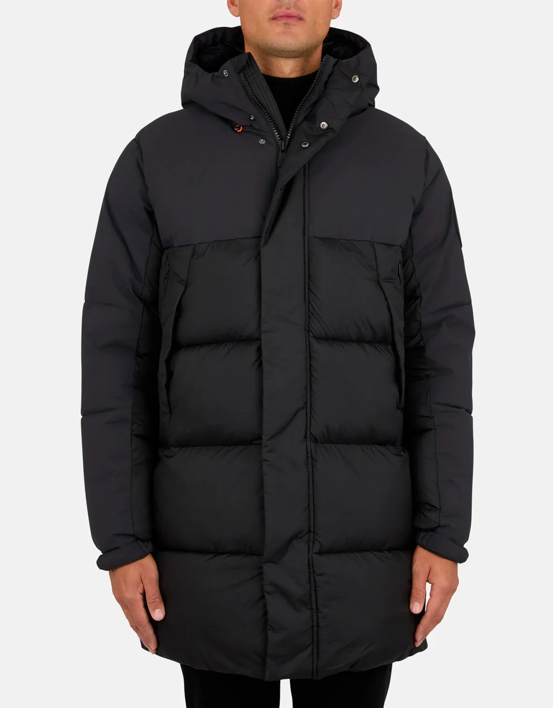 Men's Bernard Hooded Parka Black