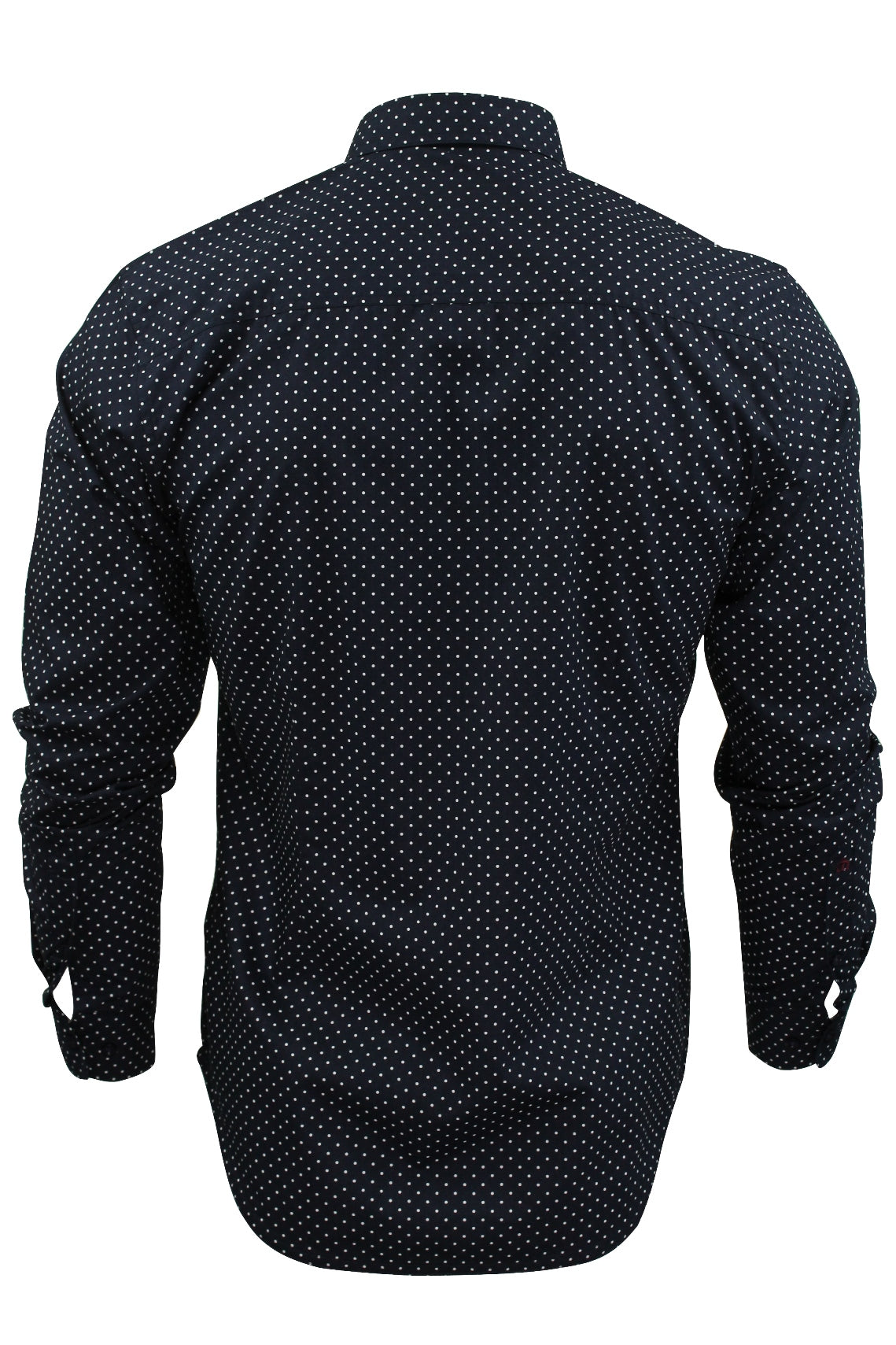 Mens Polka Dot Shirt by Merc London 'Siegel' Long Sleeved