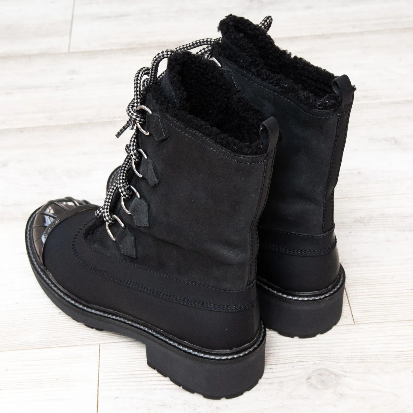 Miu Miu Black Ankle Boots