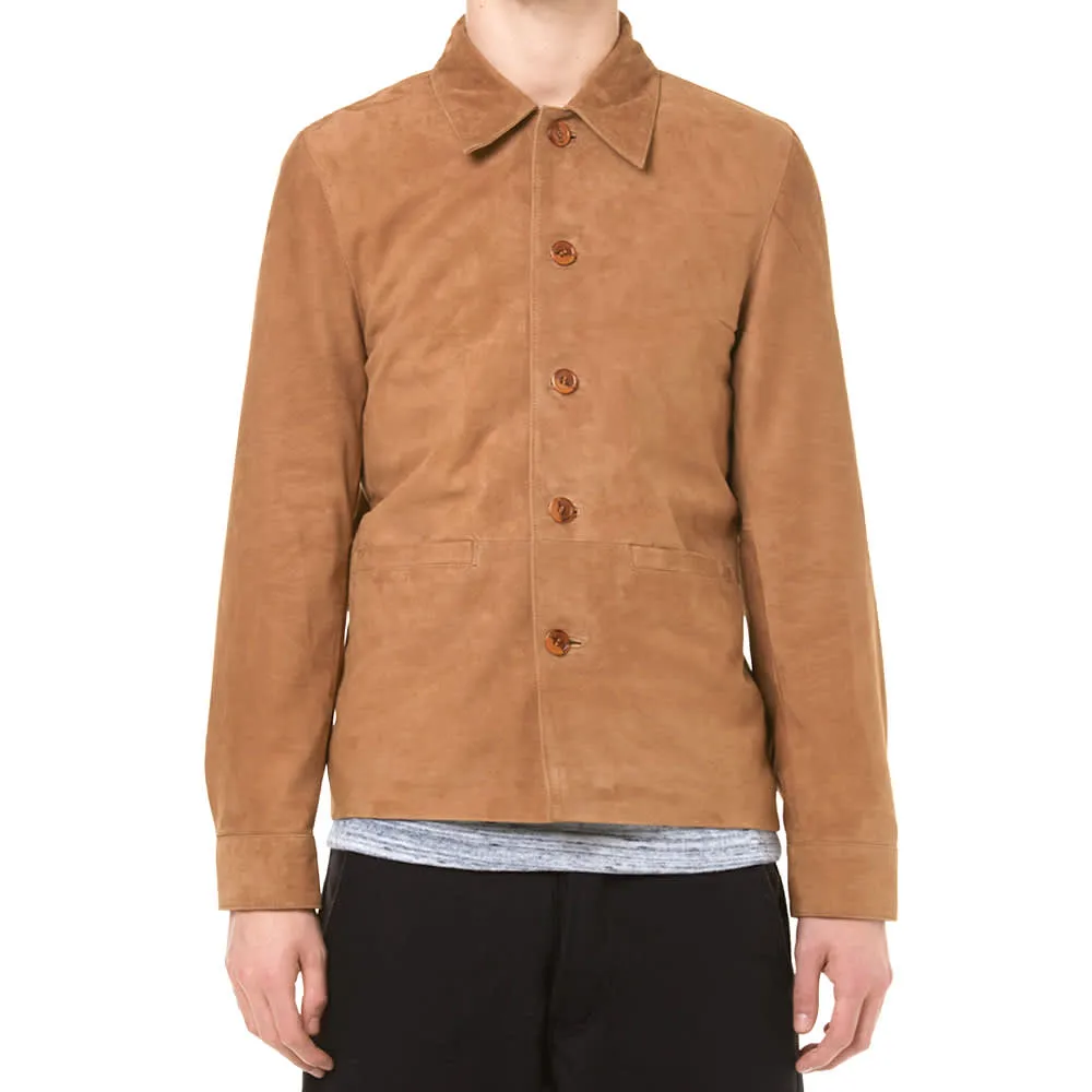 MKI Suede OvershirtTan