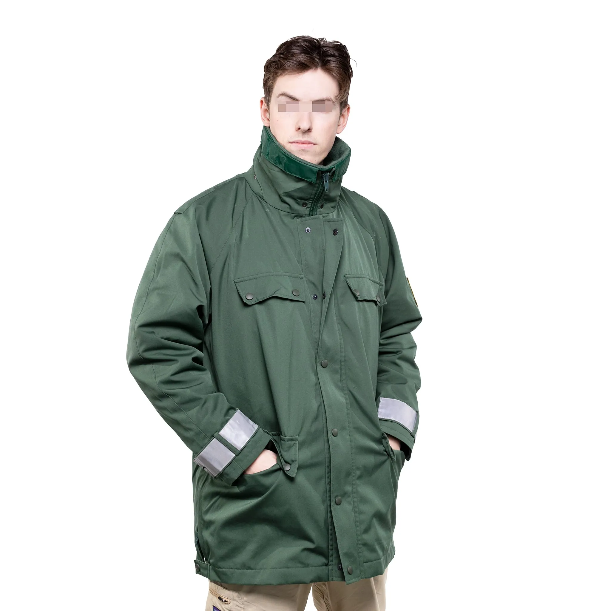 Modular Scotchlite Polizei Parka with Waterproof Membrane