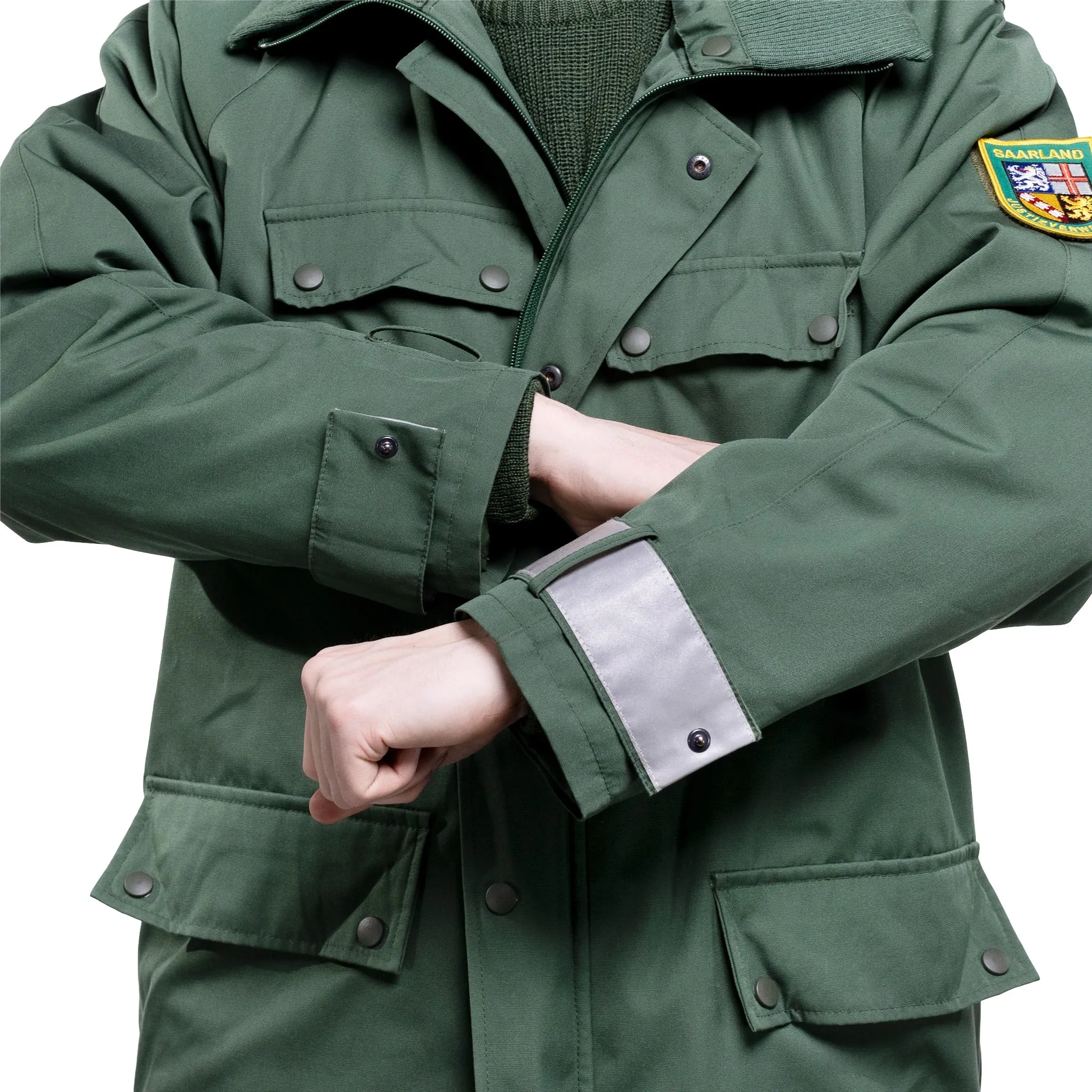 Modular Scotchlite Polizei Parka with Waterproof Membrane