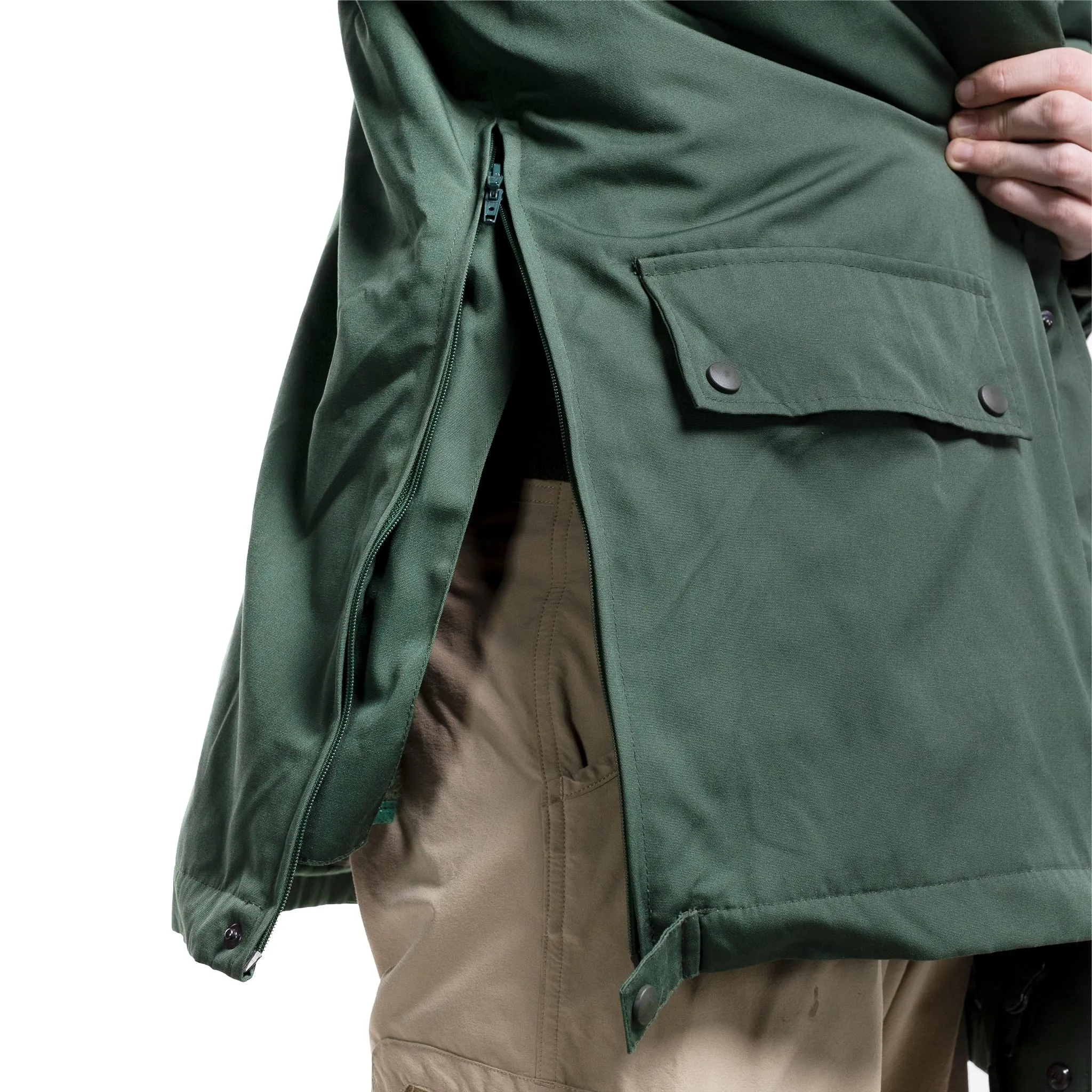 Modular Scotchlite Polizei Parka with Waterproof Membrane