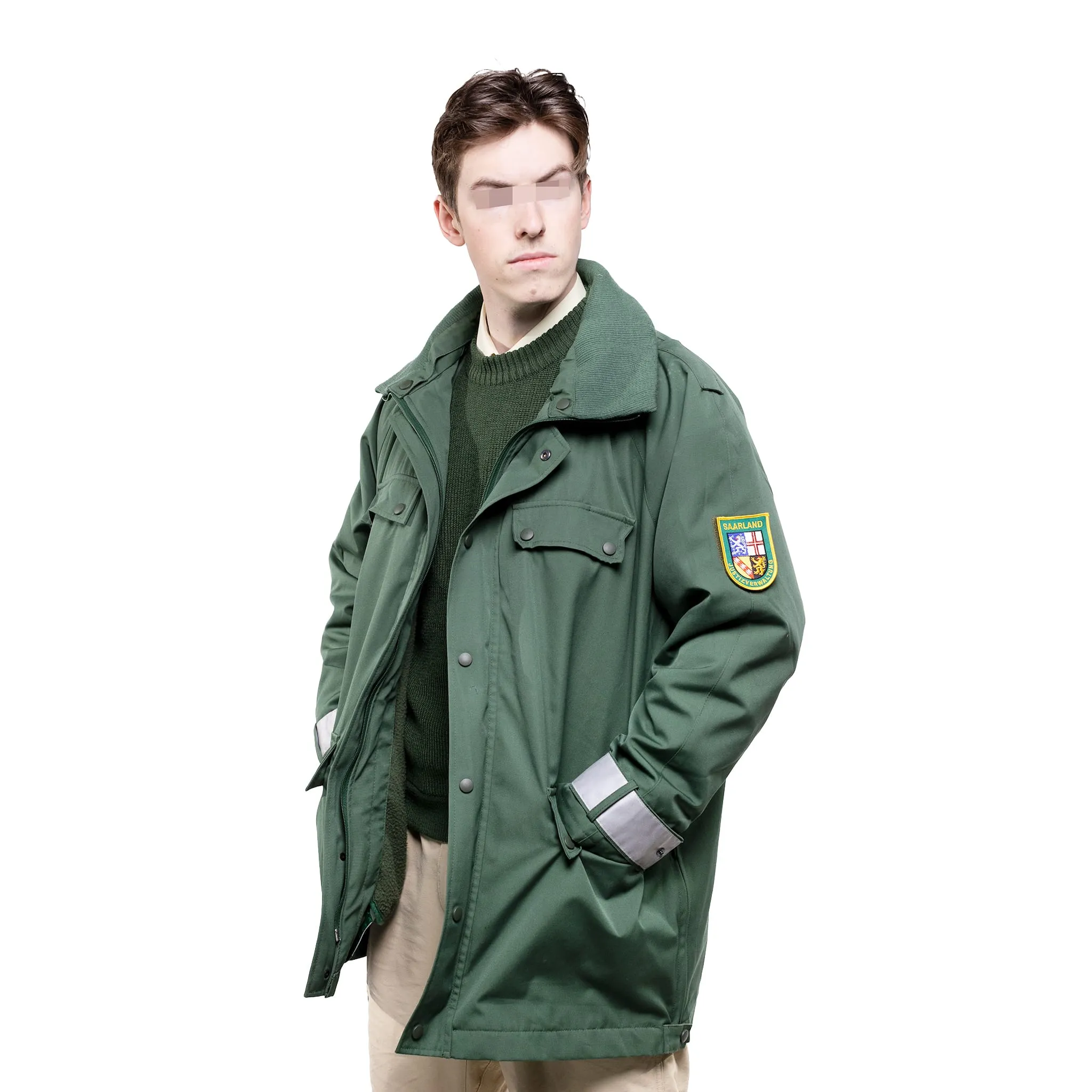 Modular Scotchlite Polizei Parka with Waterproof Membrane