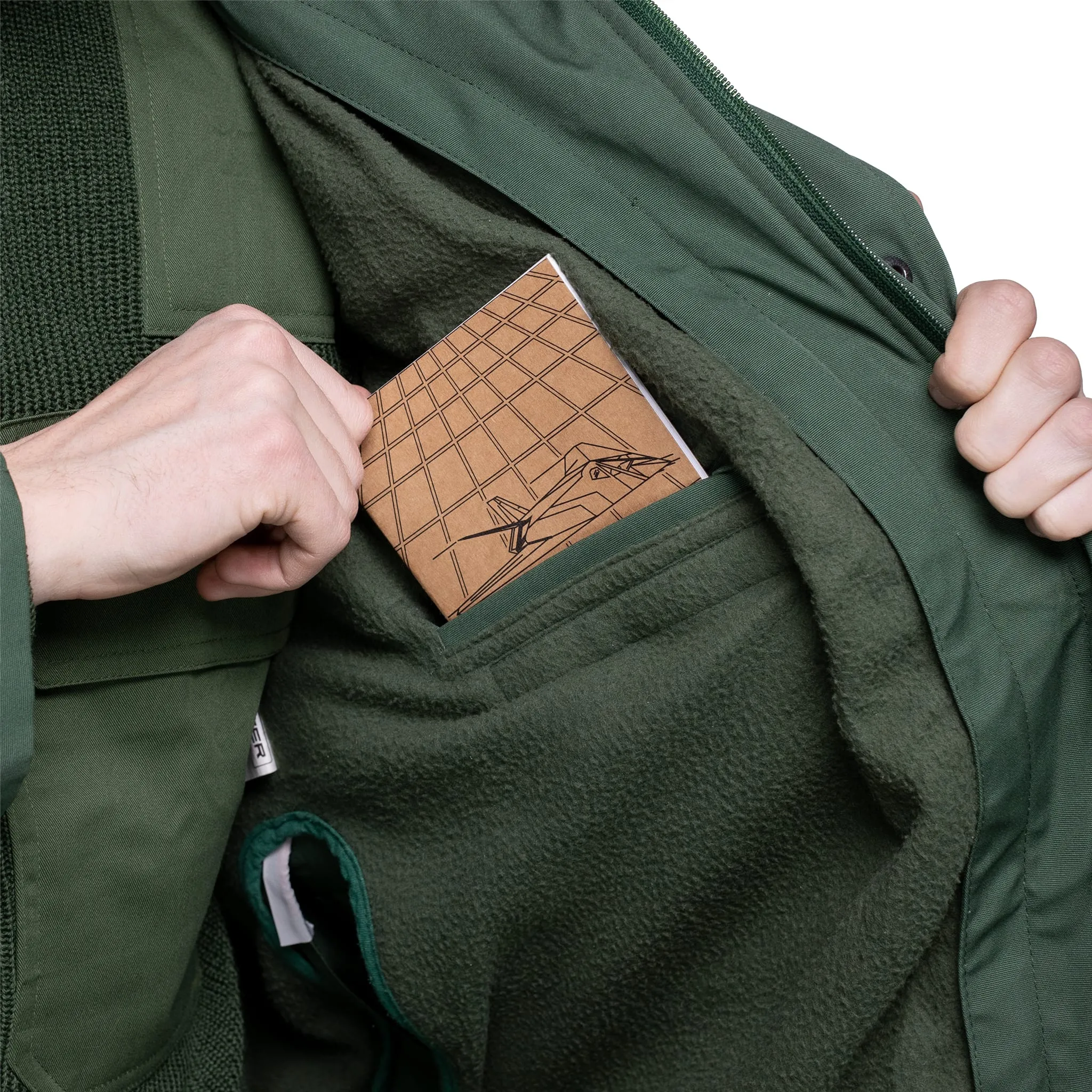 Modular Scotchlite Polizei Parka with Waterproof Membrane