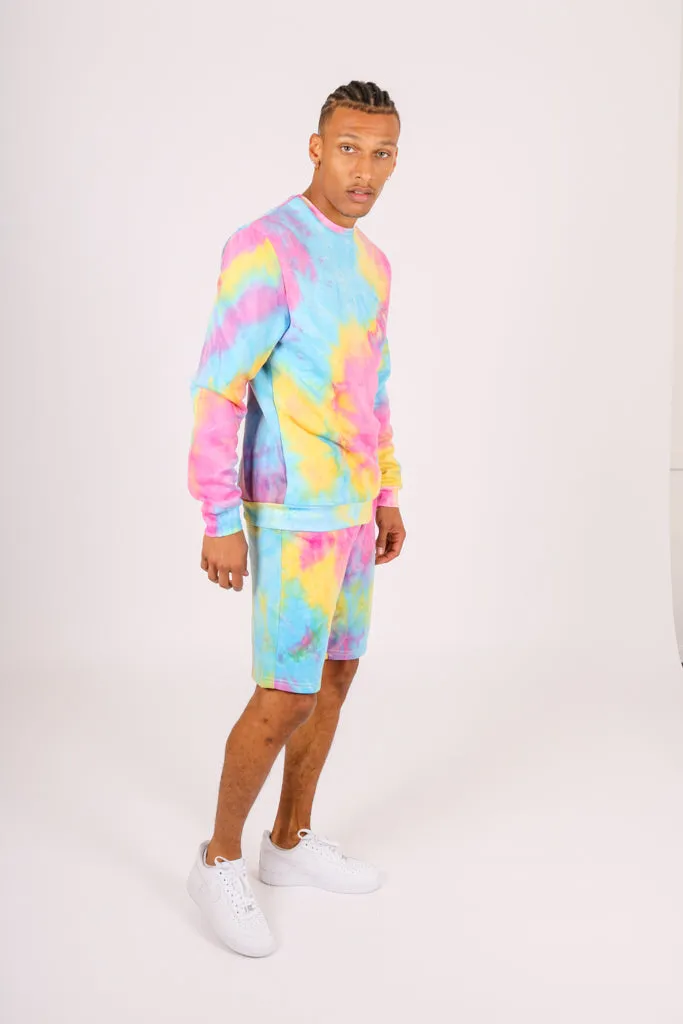 Multi-Colour Tie Dye Sweater