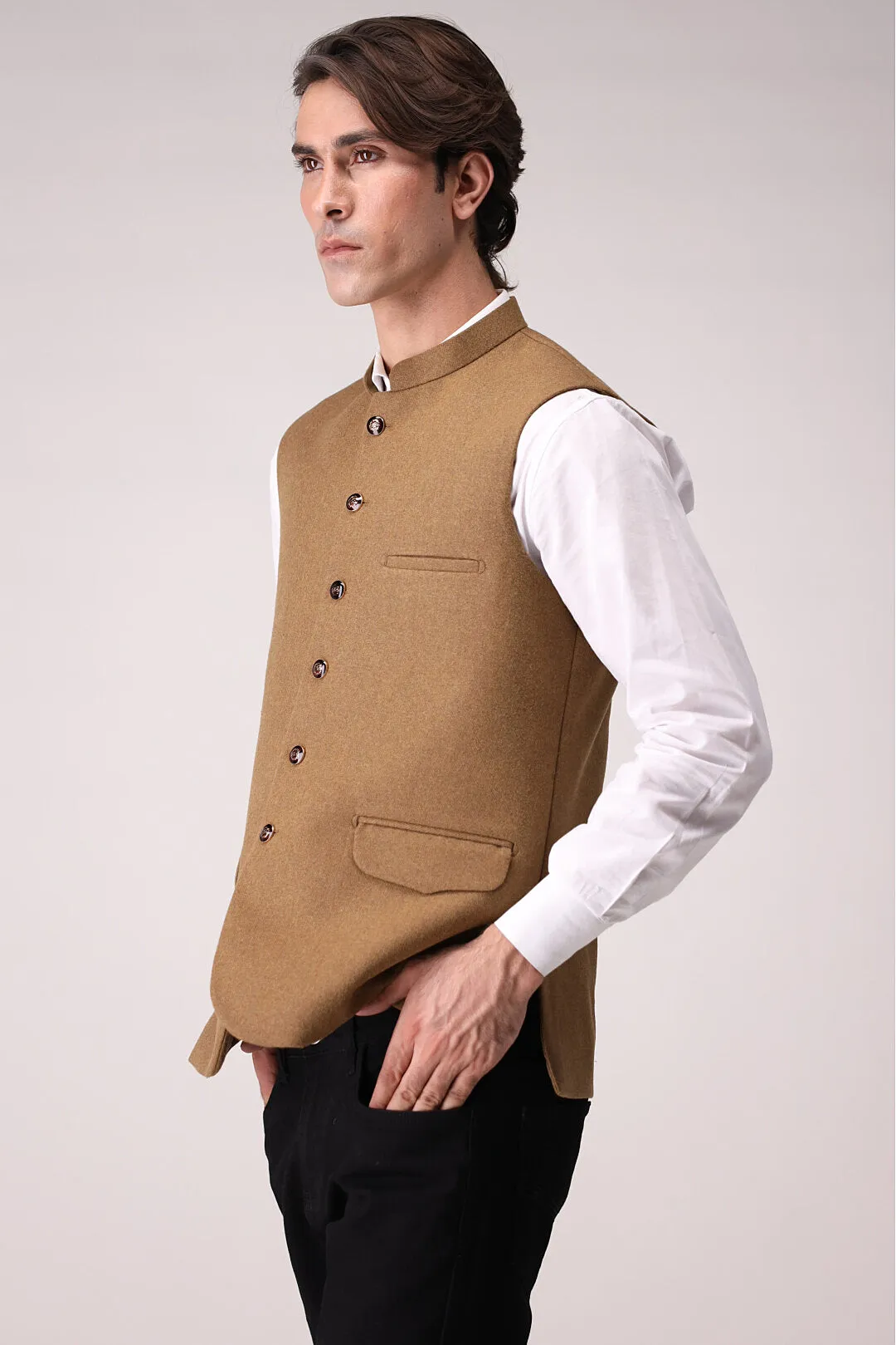 Mustard Waist Coat