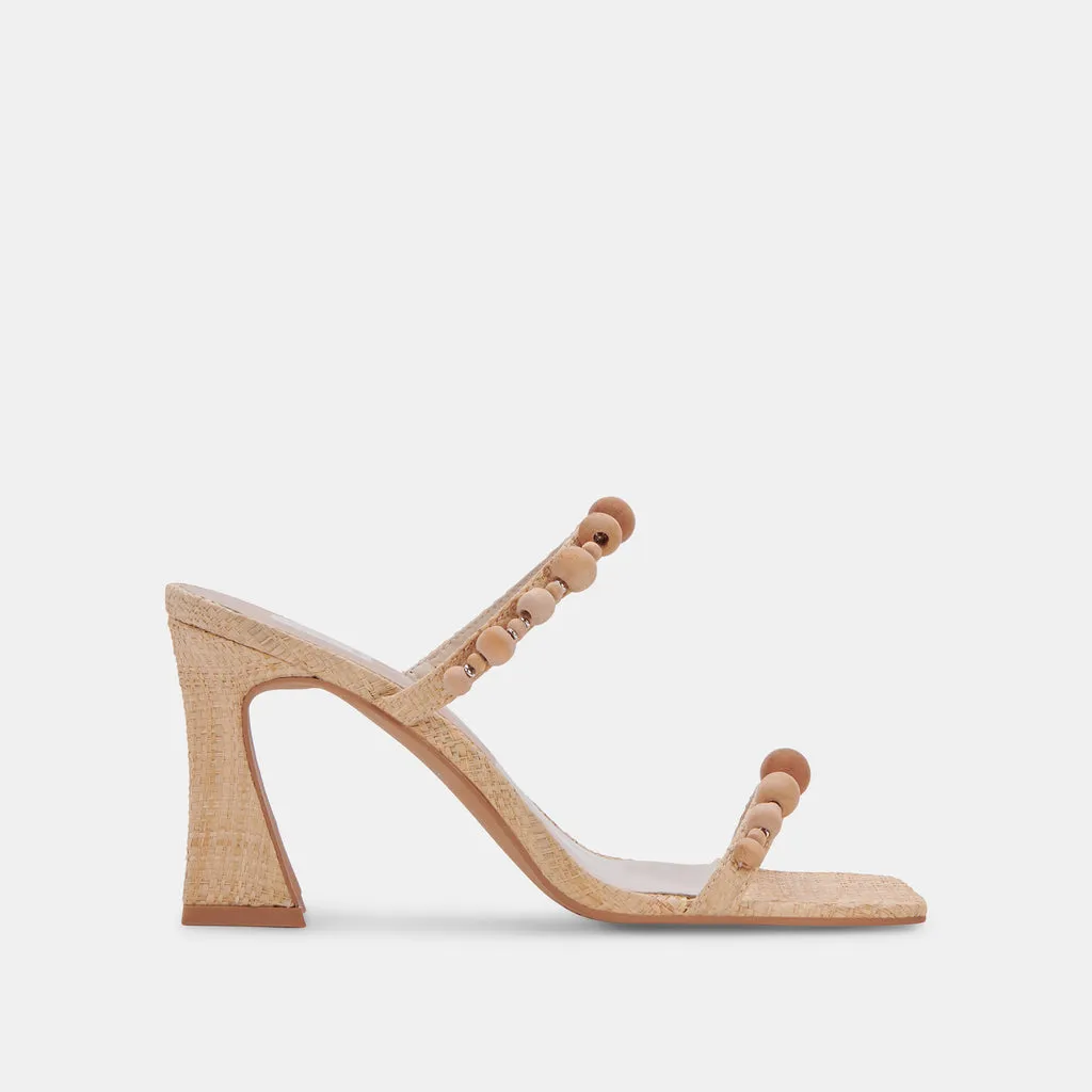 NAJA Heels Beachwood Raffia | Women's Beachwood Raffia Heels– Dolce Vita 6872586387522