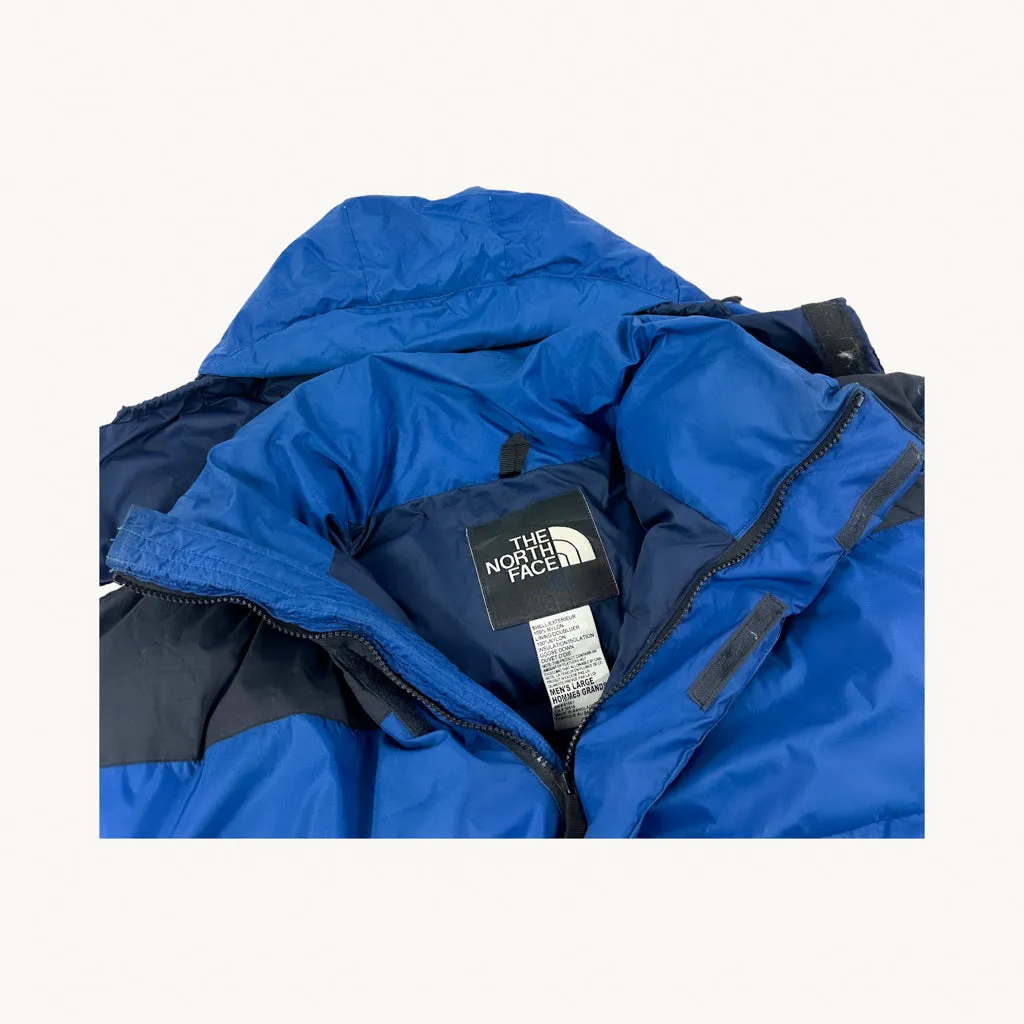 Navy Blue 90s The North Face Puffer Jacket Coat (L)