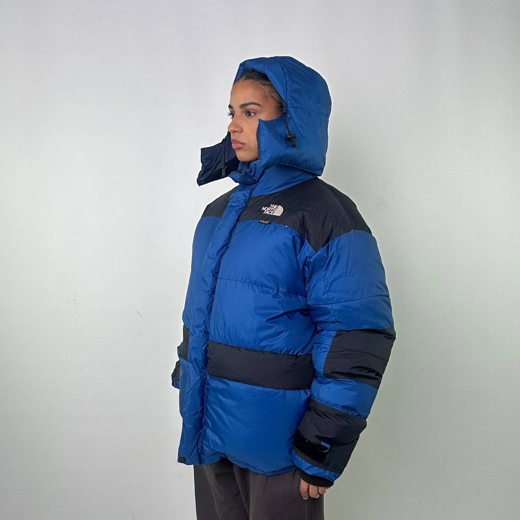 Navy Blue 90s The North Face Puffer Jacket Coat (L)